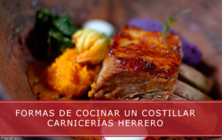 Formas de cocinar un costillar - Carnicerías Herrero
